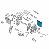 OEM Kia Forte EVAPORATOR ASSY Diagram - 97139G3001