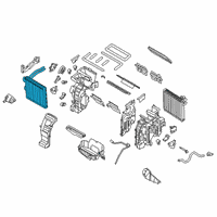 OEM Kia Forte CORE & SEAL ASSY-HEA Diagram - 97138M7000