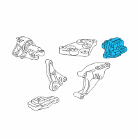 OEM 2013 Buick Encore Mount Diagram - 95418204