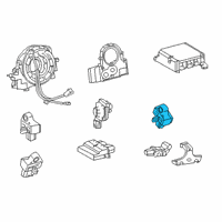 OEM Lexus ES300h Sensor, Side Air Bag Diagram - 89831-47050