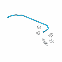 OEM Acura Spring, Rear Stabilizer Diagram - 52300-TK5-A02