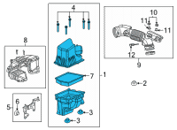 OEM Jeep Cherokee Cover-Engine Diagram - 68285593AC