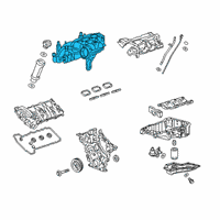 OEM 2022 Chevrolet Blazer Intake Manifold Diagram - 12674037