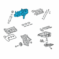 OEM 2021 GMC Acadia Intake Manifold Diagram - 12674037