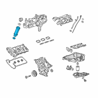 OEM 2022 Chevrolet Blazer Filler Tube Diagram - 12686973