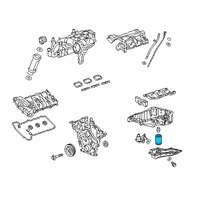 OEM 2021 Chevrolet Blazer Oil Filter Diagram - 12693541