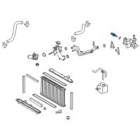 OEM 2007 Toyota Camry Temperature Sending Unit Diagram - 89422-06010