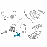 OEM 2012 Ford Fiesta Oil Pick-Up Diagram - BE8Z-6622-C