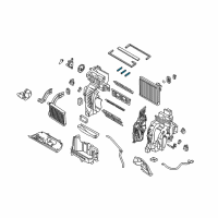 OEM 2016 Kia Sorento Seal(D)-Heater To Duct Diagram - 97165C6030