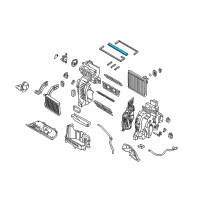 OEM Kia Sorento Seal(A)-Heater To Duct Diagram - 97165C6000