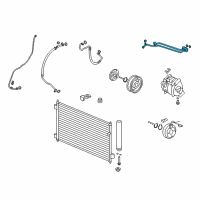 OEM 2015 Honda Accord Pipe Assembly, Aircon Diagram - 80321-T2F-A01