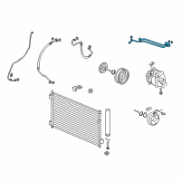 OEM 2017 Honda Accord Pipe Assembly, Aircon Diagram - 80321-T2F-A01