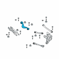 OEM 2021 BMW X3 Rubber Mount Wishbone, Left Diagram - 33-30-6-871-011