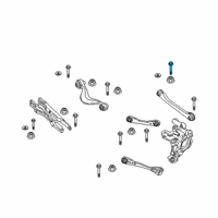 OEM BMW i3 Eccentric Bolt Diagram - 33-30-6-799-031