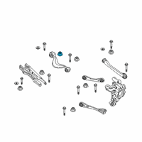 OEM 2014 BMW X3 Hexagon Nut With Collar Diagram - 33-32-6-794-873