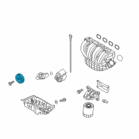 OEM 2018 Ford EcoSport Pulley Diagram - CM5Z-6312-G