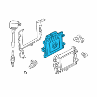 OEM 2018 Honda Civic Electronic Control U Diagram - 37820-5BA-A01