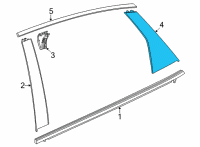 OEM Honda Civic GARNISH, R- RR Diagram - 72721-T20-A01