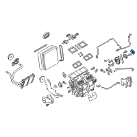 OEM 2020 Infiniti Q50 Mix W/Bracket Actuator Assembly Diagram - 27732-4GF0B