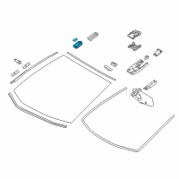 OEM 2017 Lexus RX450h Sensor, Rain Diagram - 89941-48080