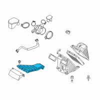 OEM Kia Sorento Duct-Air Diagram - 282102P100