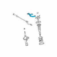 OEM 2007 Toyota Matrix Cross Bar Mount Diagram - 48608-12030