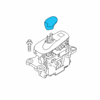 OEM Infiniti QX50 Knob Assy-Control Lever, Auto Diagram - 34910-5NA0A