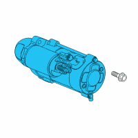 OEM Chevrolet Cruze Starter Diagram - 55491473