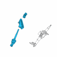 OEM Kia Sedona Shaft Assembly-INTERMEDI Diagram - 0K53A32090