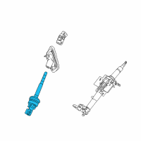 OEM 2004 Kia Sedona Shaft-Intermediate Diagram - 0K52Y32550