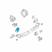 OEM 2006 Nissan Sentra Engine Mounting Bracket, Front Diagram - 11274-AU400