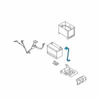 OEM Kia Optima Battery Wiring Assembly Diagram - 918602G000