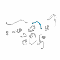 OEM 2007 Cadillac XLR Tube Diagram - 10276212