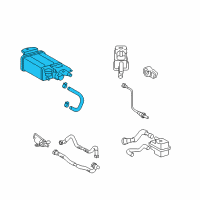 OEM 2011 Toyota Camry Vapor Canister Diagram - 77740-33190