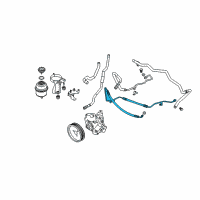 OEM 2008 BMW 650i Expansion Hose Diagram - 32-41-6-782-709