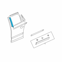 OEM Chevrolet Traverse Applique Diagram - 22825480