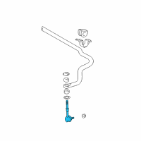 OEM Toyota Tacoma Stabilizer Link Diagram - 48810-35020