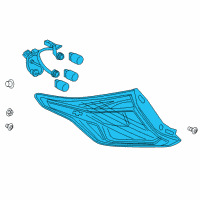 OEM 2019 Chevrolet Volt Tail Lamp Diagram - 84471796