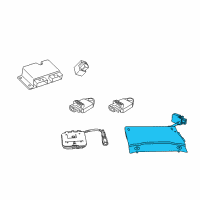 OEM Jeep Sensor-Occupant Detection Diagram - 68252460AB