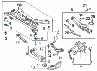 OEM 2020 Hyundai Sonata STOPPER-LWR Diagram - 55485-L0000