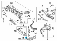 OEM Kia Bush-Rr Trailing Arm Diagram - 55278L0000