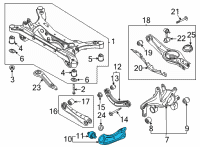 OEM 2021 Kia K5 Arm Assembly-Rr Trailing Diagram - 55270L0000