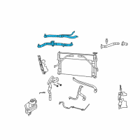 OEM 2008 Dodge Avenger Hose-Radiator Inlet Diagram - 5058318AF