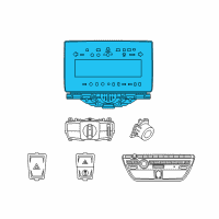 OEM BMW i3 INSTRUMENT CLUSTER Diagram - 62-10-8-729-431