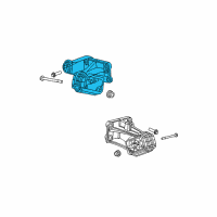 OEM 2009 Dodge Ram 2500 Bracket-Engine Mount Diagram - 52122530AA