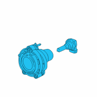OEM Pontiac Torrent Fog Lamp Diagram - 10335108