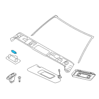 OEM 2017 BMW 535i GT Bulb Diagram - 63-21-7-169-186