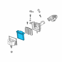 OEM Infiniti Air Cleaner Cover Diagram - 16526-EJ70A