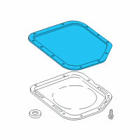 OEM Jeep Wrangler Gasket-Oil Pan Diagram - 4295875AC