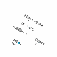 OEM Toyota Clamp Diagram - 42345-0T050